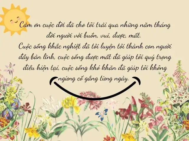 những câu nói cảm ơn cuộc đời những câu nói cảm ơn cuộc đời