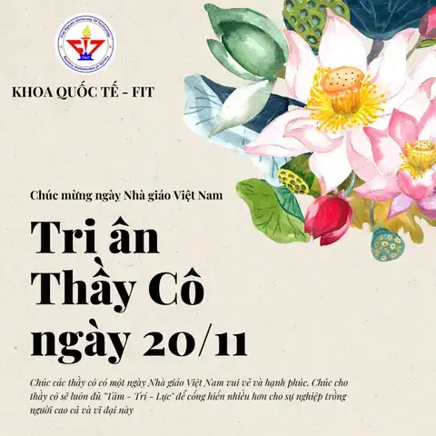 những câu nói chúc mừng ngày 20 11