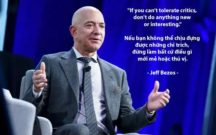 những câu nói hay của jeff bezos