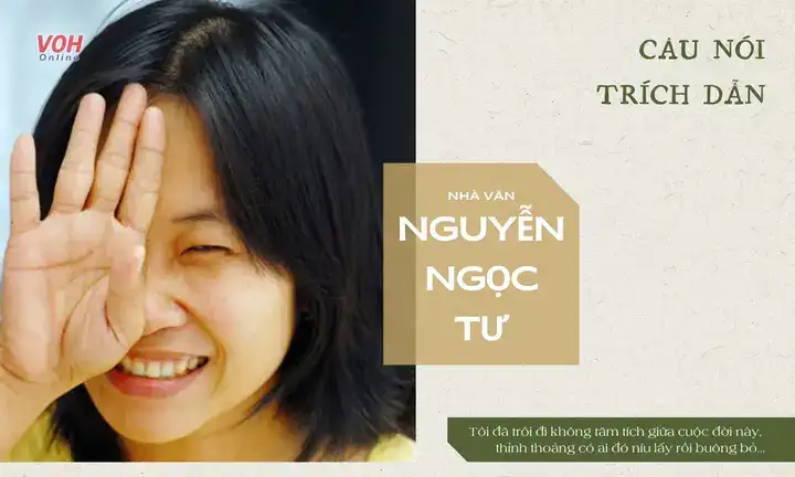 những câu nói hay của nguyễn ngọc tư những câu nói hay của nguyễn ngọc tư