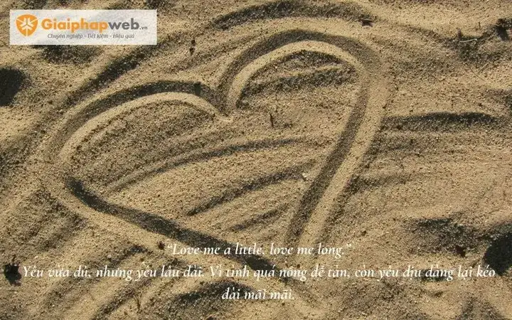 những câu nói hay về tình yêu lâu dài