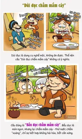 những câu nói tam sao thất bản