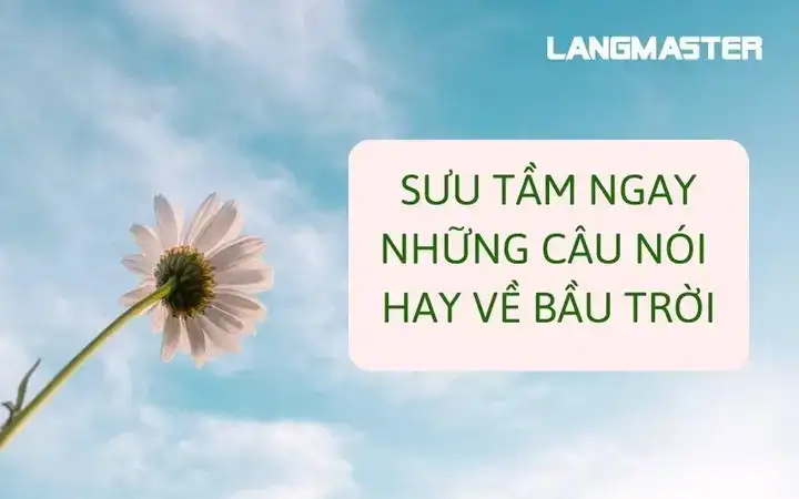 những câu nói về bầu trời hay
