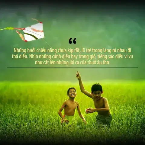 câu nói về tuổi thơ