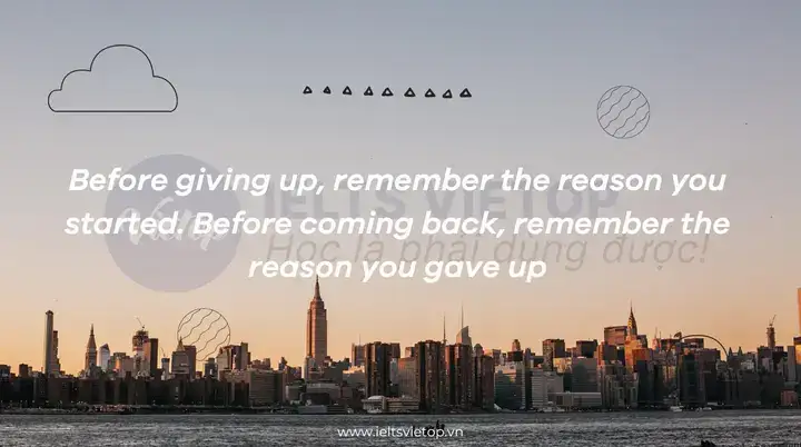 những câu nói về ước mơ bằng tiếng anh