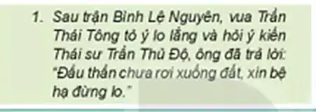 câu nói của trần thủ độ câu nói của trần thủ độ