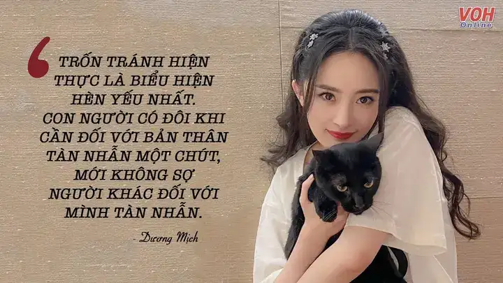 những câu nói hay của dương mịch