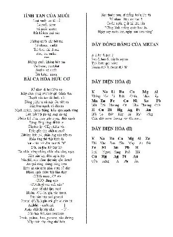 câu nói hay về hóa học