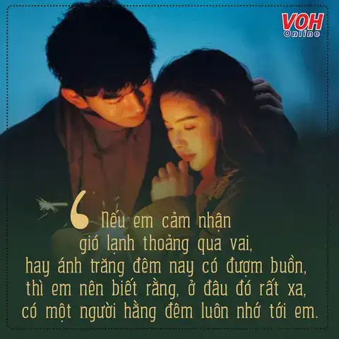 những câu nói nhớ người yêu ở xa